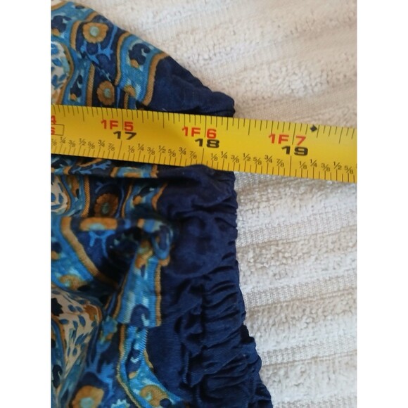 Miss June Paris Women’s Tassel Maxi Dress Floral Peasant Style One Size Bohemian - Picture 15 of 16